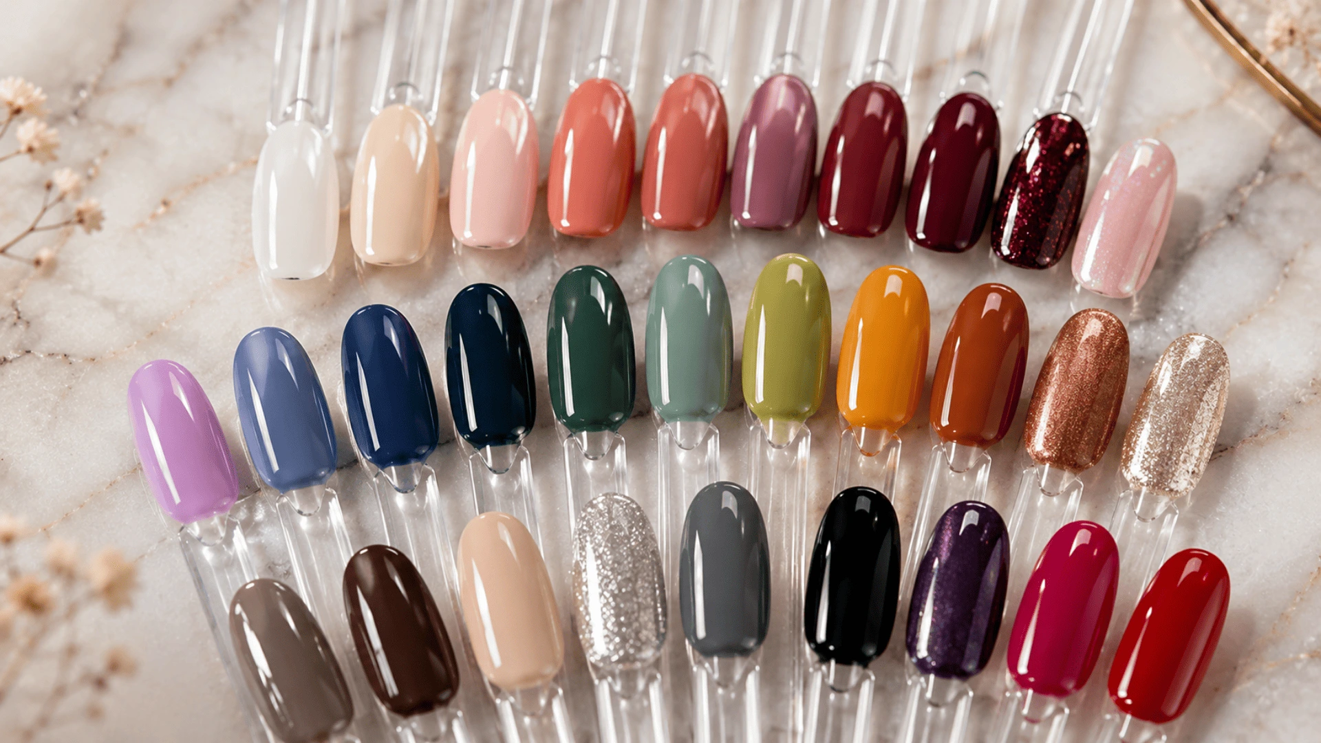 As 20 cores de esmalte que serão tendência