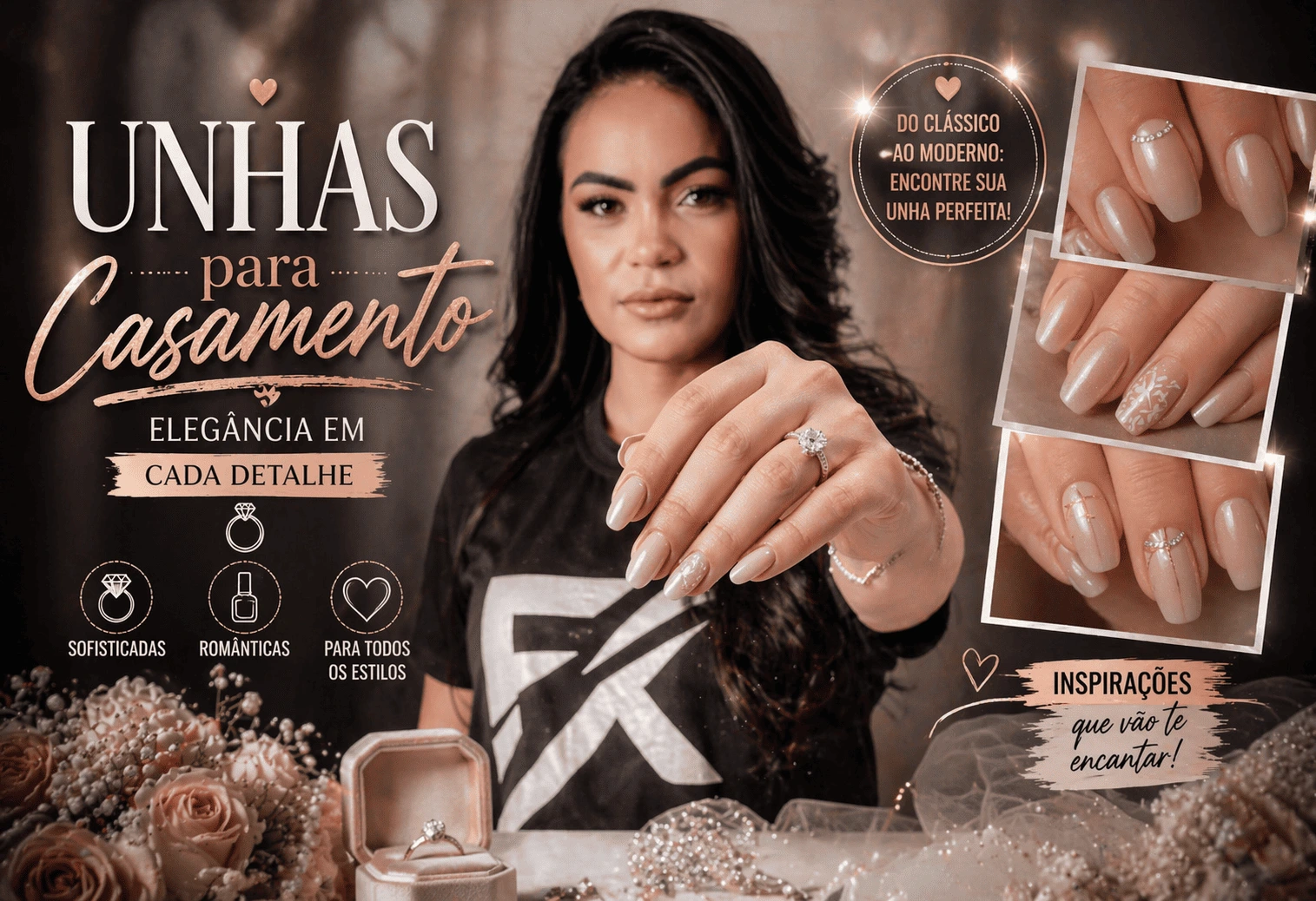 Unhas para Casamento